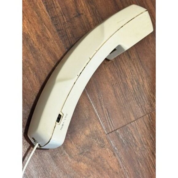 VTG MCM GTE Sigma 200 Corded Beige Handset desk wall Push Button phone Untested - Picture 6 of 8